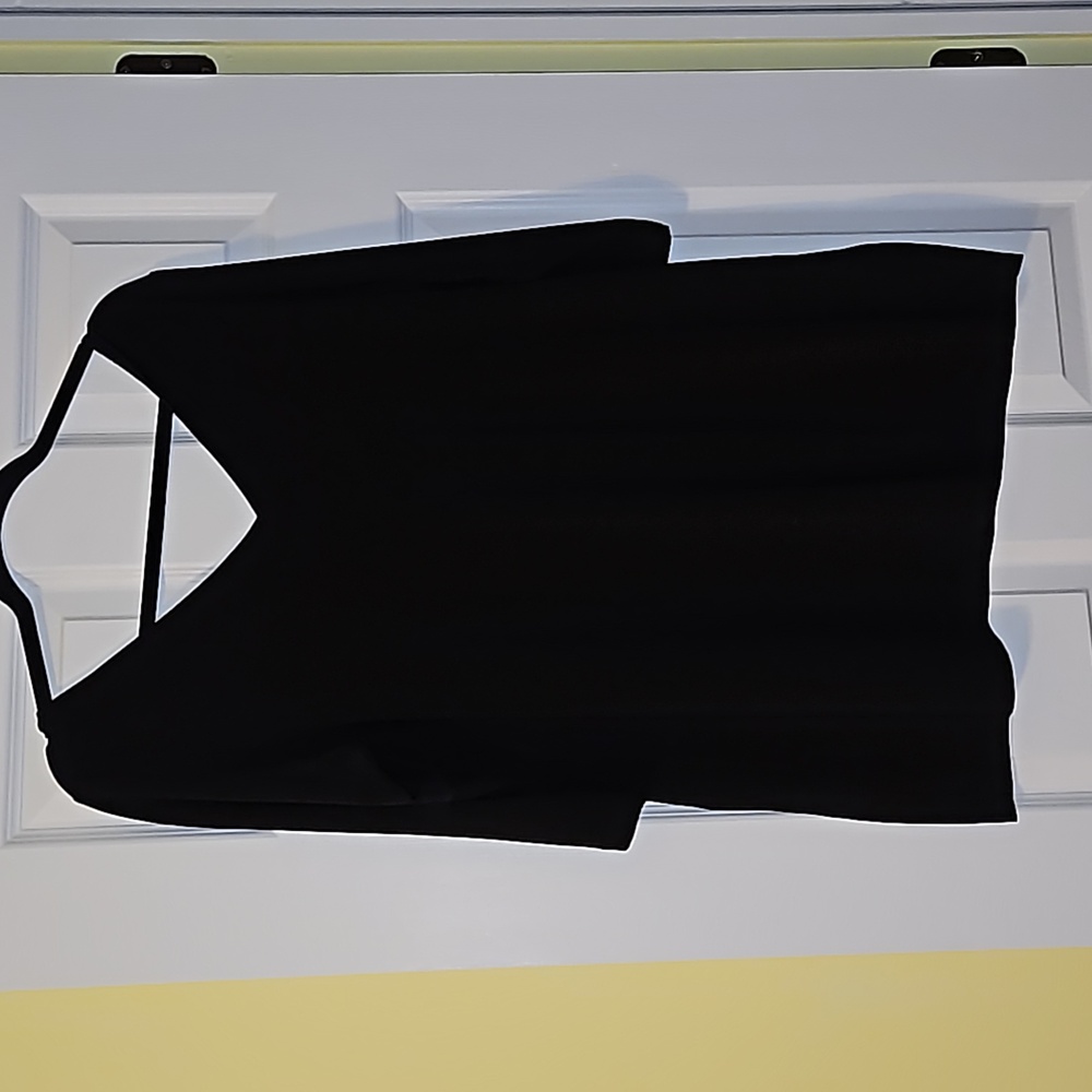 Sympli black tunic top